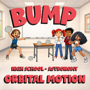 Orbital Motion BUMP Science Game - No Prep Astronomy Review Activity