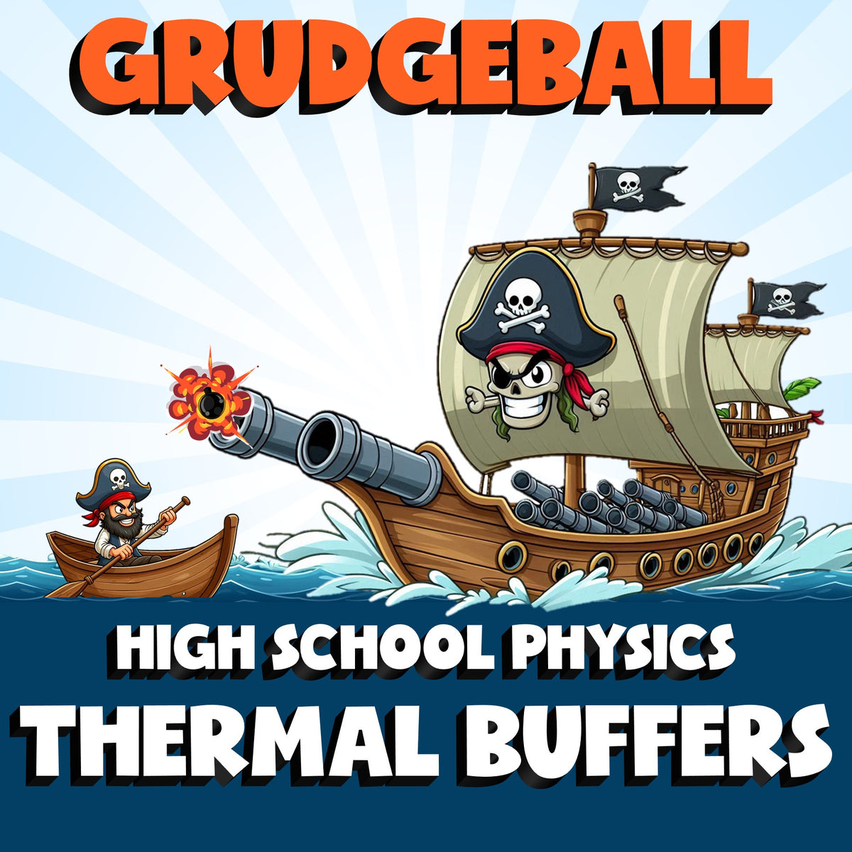Thermal Buffers GRUDGEBALL Science Game - No Prep Physics Review Activity