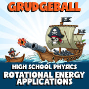 Rotational Energy Applications GRUDGEBALL Science Game - No Prep Physics Review