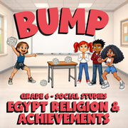 Egypt Religion & Achievements BUMP Socials Game - No Prep Grade 6 Review