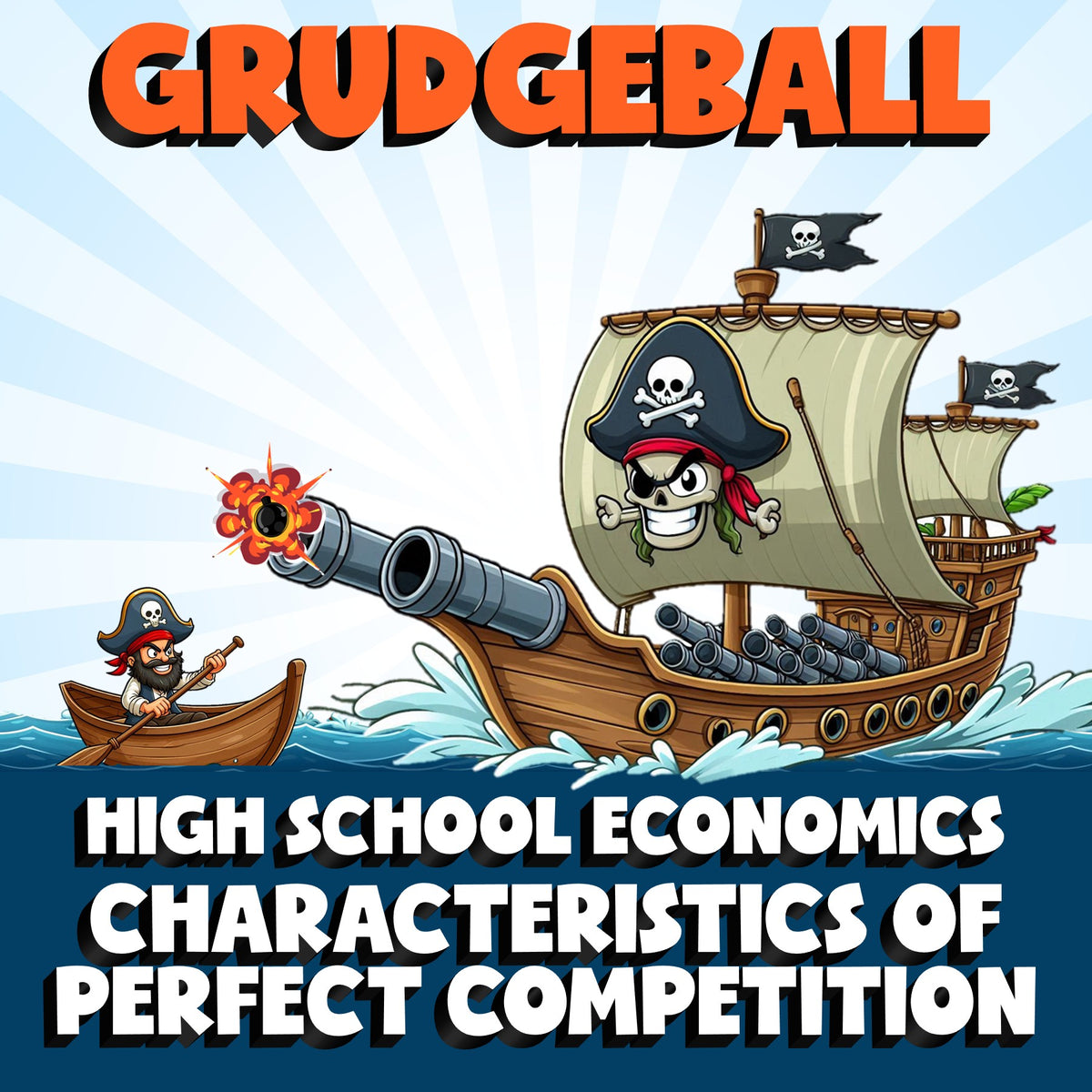 Characteristics of Perfect Competition GRUDGEBALL Economics Game - No Prep