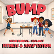 Fitness & Adaptation BUMP Science Game - No Prep Biology Review Activity