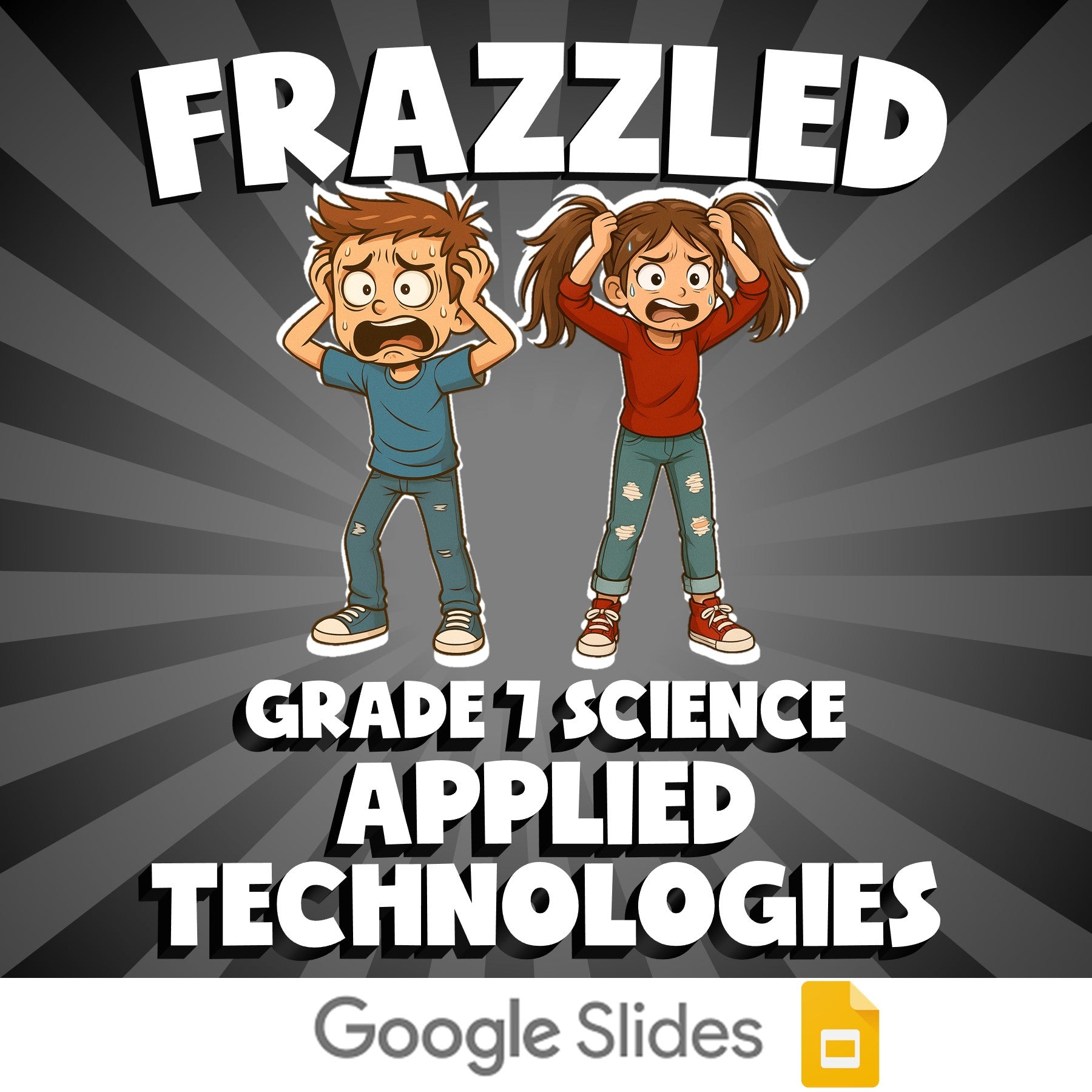 Applied Technologies FRAZZLED Science Game - No Prep Grade 7 Review Activity