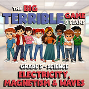 Electricity, Magnetism & Waves BIG TERRIBLE GAME - Grade 5 Science Review