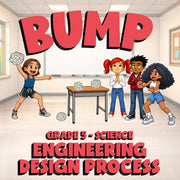 Engineering Design Process BUMP Science Game - No Prep Grade 5 Review Activity