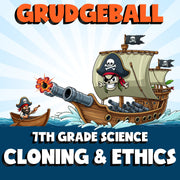 Cloning & Ethics GRUDGEBALL Science Game - No Prep Grade 7 Review Activity