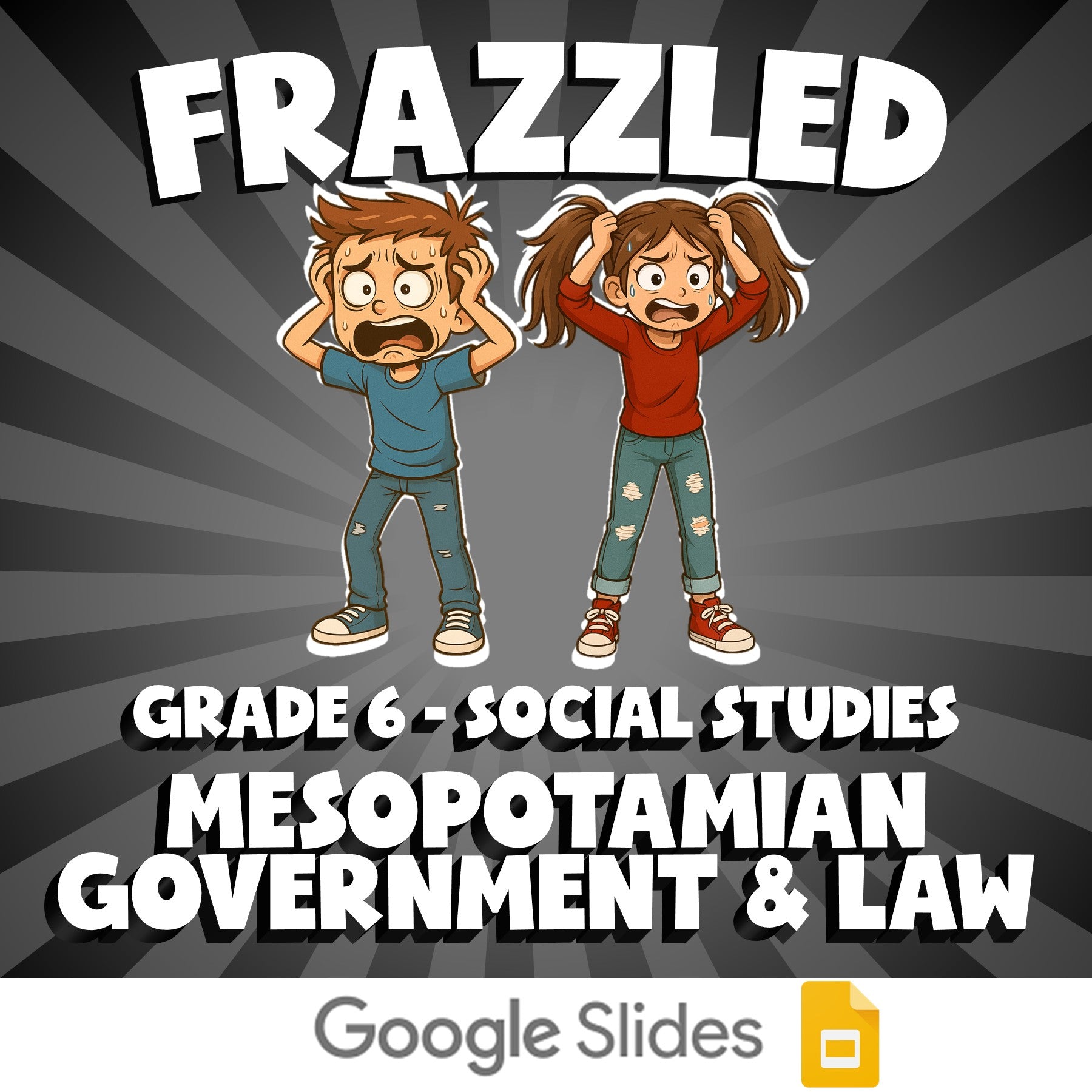 Mesopotamian Government & Law FRAZZLED Socials Game - No Prep Grade 6 Review