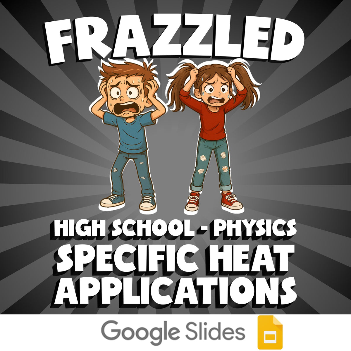 Specific Heat Applications FRAZZLED Science Game - No Prep Physics Review
