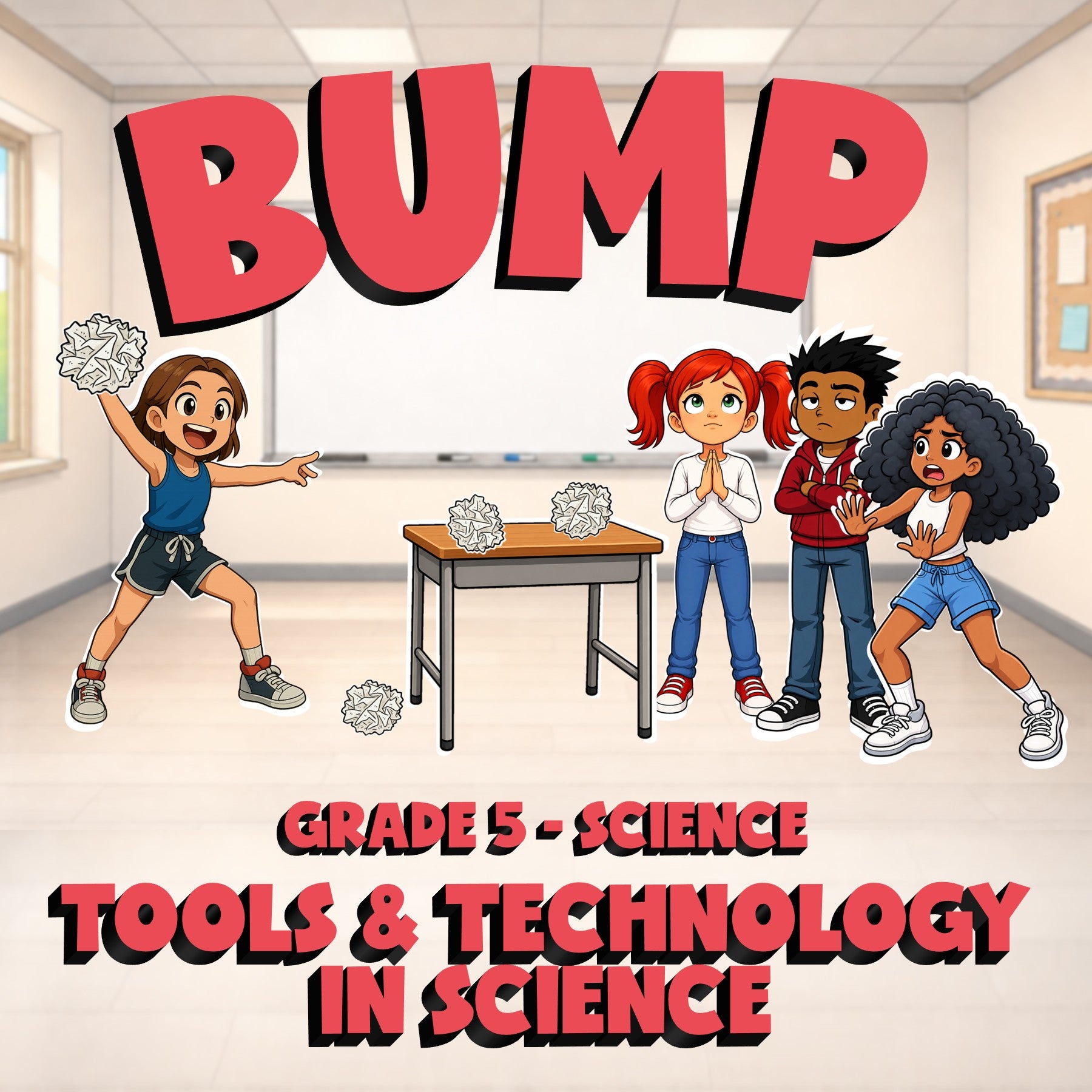 Tools & Technology in Science BUMP Science Game - No Prep Grade 5 Review