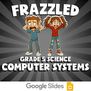 Computer Systems FRAZZLED Science Game - No Prep Grade 5 Review Activity