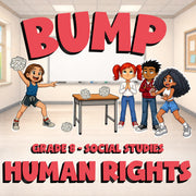 Human Rights BUMP Socials Game - No Prep Grade 8 Review Activity