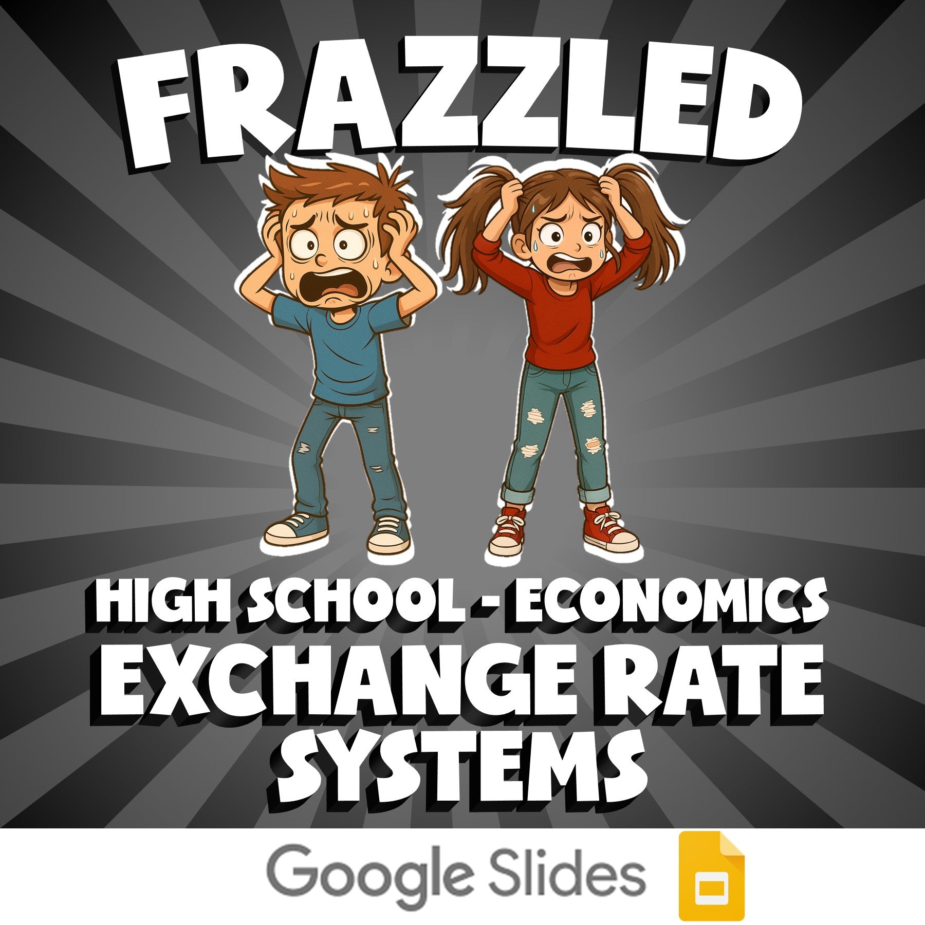 Exchange Rate Systems FRAZZLED Economics Game - No Prep Review Activity