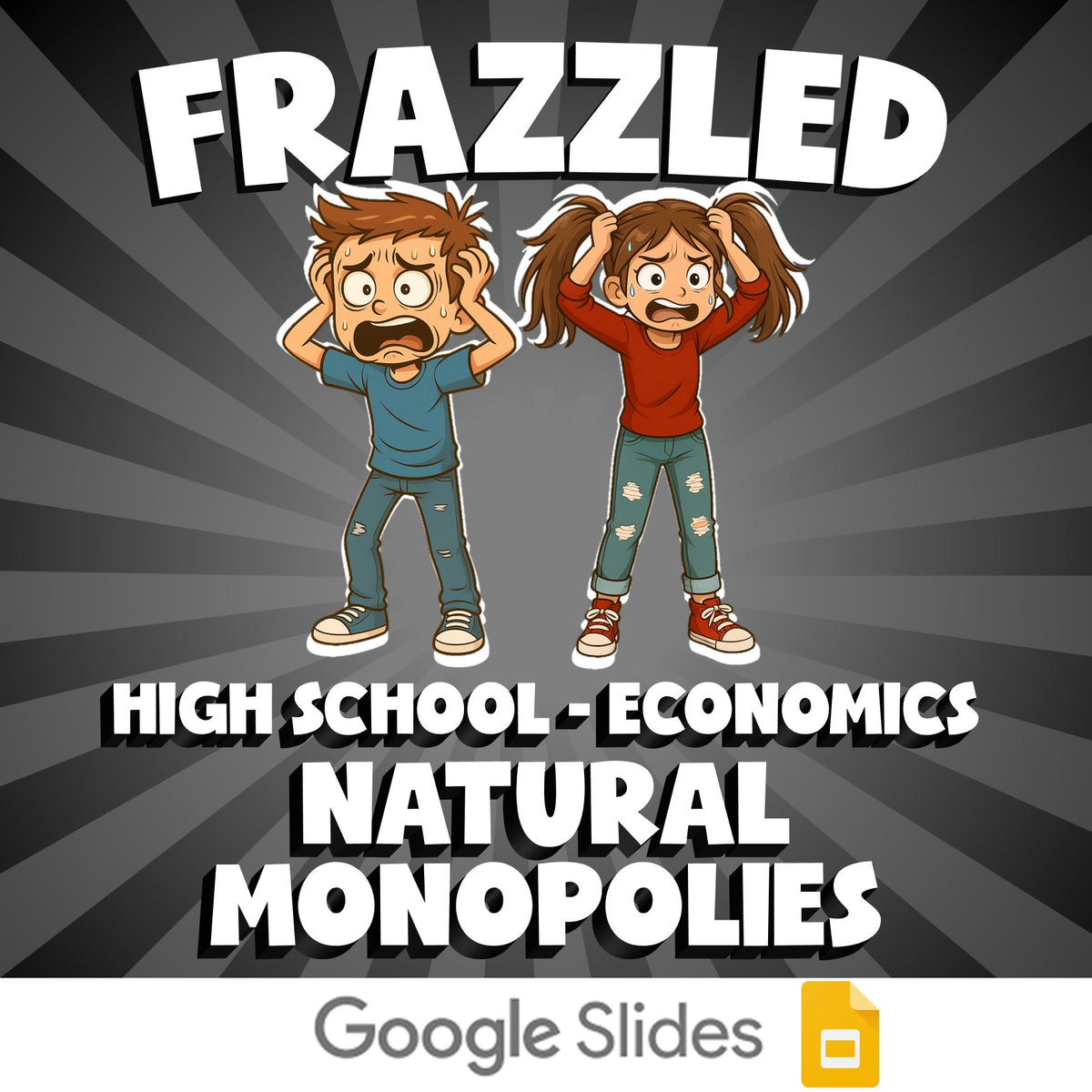 Natural Monopolies FRAZZLED Economics Game - No Prep Review Activity