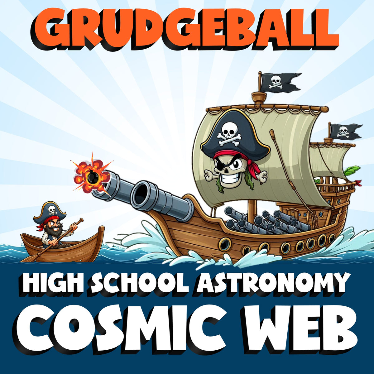 Cosmic Web GRUDGEBALL Science Game - No Prep Astronomy Review Activity