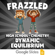 Dynamic Equilibrium FRAZZLED Science Game - No Prep Chemistry Review Activity