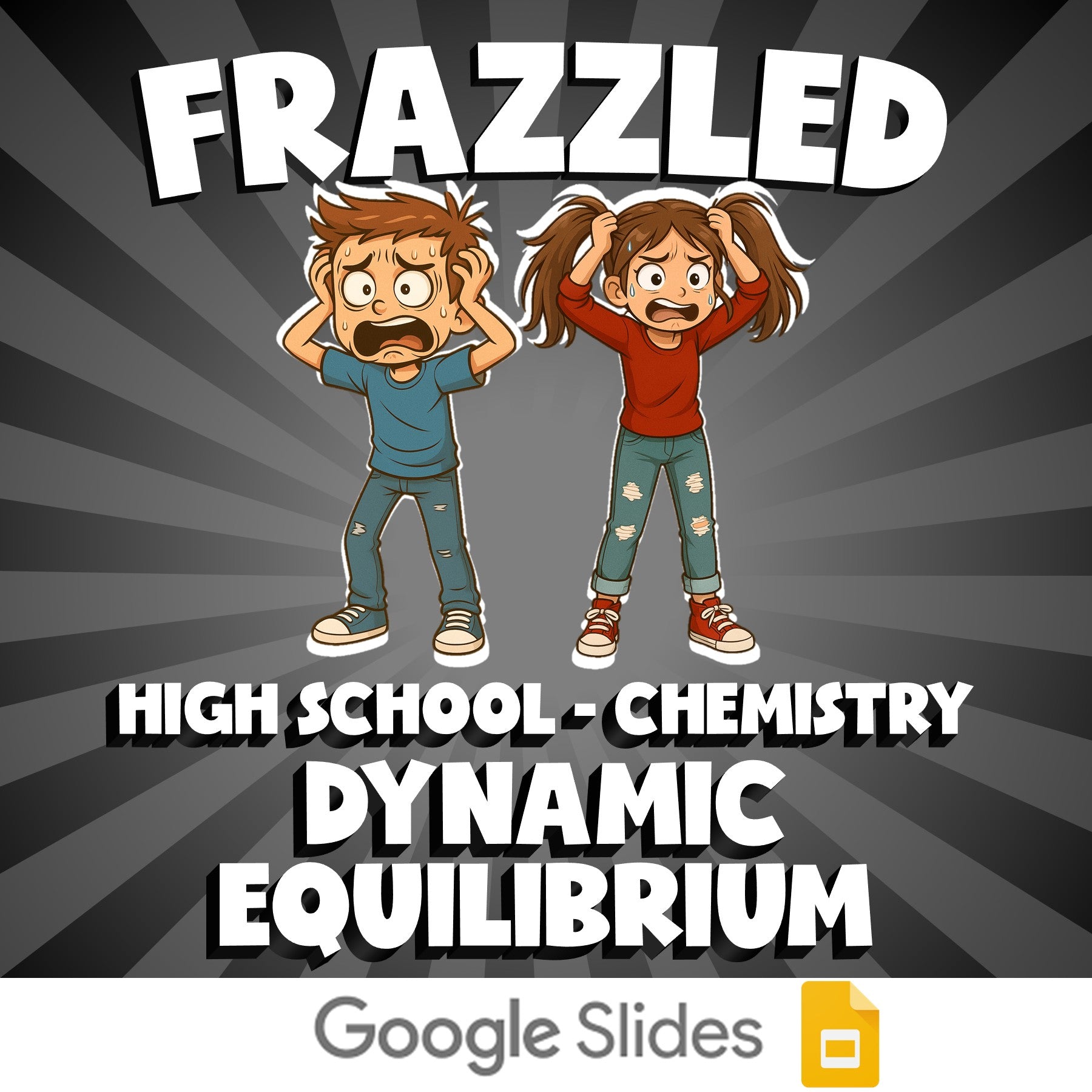 Dynamic Equilibrium FRAZZLED Science Game - No Prep Chemistry Review Activity