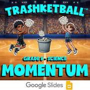 Momentum TRASHKETBALL Science Game - No Prep Grade 8 Review Activity