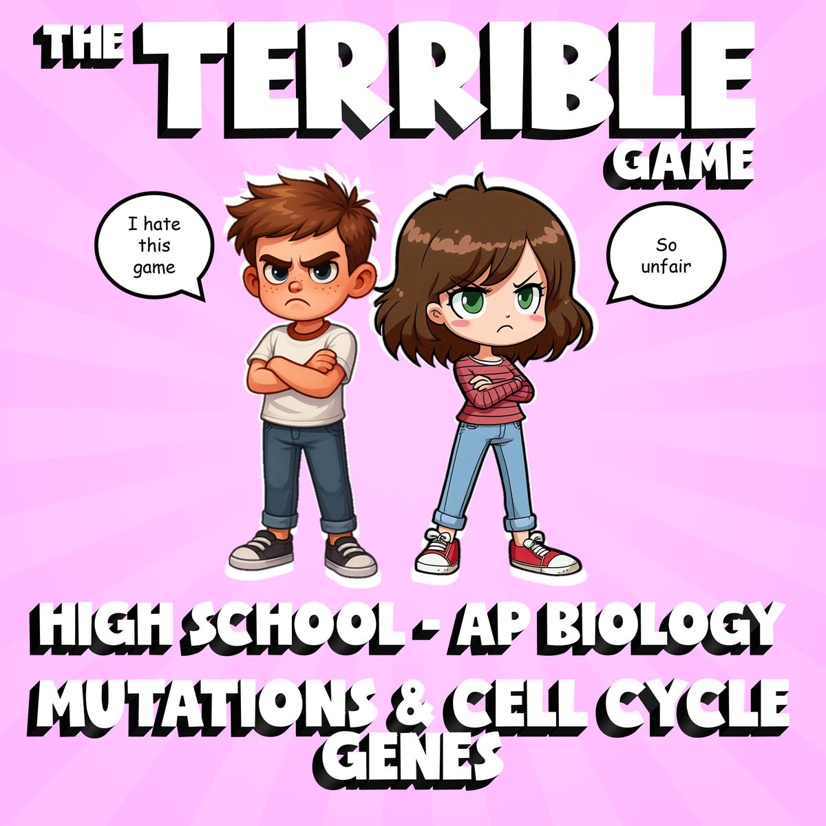 Mutations & Cell Cycle Genes THE TERRIBLE GAME - AP Biology Science Review