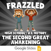 The Second Great Awakening FRAZZLED U.S. History Game - No Prep Review Activity