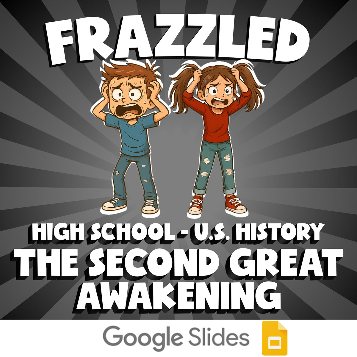 The Second Great Awakening FRAZZLED U.S. History Game - No Prep Review Activity