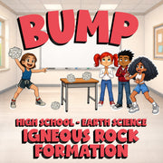 Igneous Rock Formation BUMP Game - No Prep Earth Science Review Activity