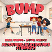 Measuring Earthquake Strength BUMP Game - No Prep Earth Science Review Activity