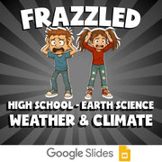 Weather & Climate FRAZZLED Game - No Prep Earth Science Review Activity