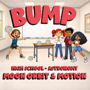Moon Orbit & Motion BUMP Science Game - No Prep Astronomy Review Activity