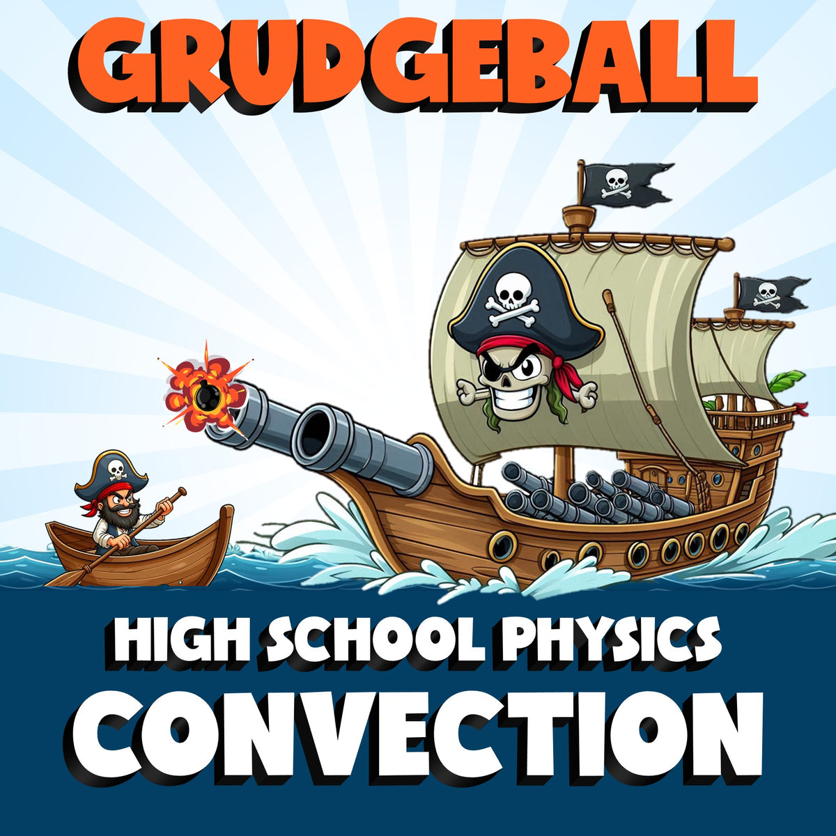 Convection GRUDGEBALL Science Game - No Prep Physics Review Activity
