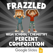 Percent Composition FRAZZLED Science Game - No Prep Chemistry Review Activity
