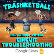 Circuit Troubleshooting TRASHKETBALL Science Game - No Prep Physics Review