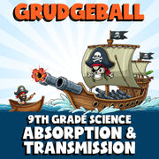 Absorption & Transmission GRUDGEBALL Science Game - No Prep Grade 9 Review