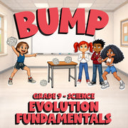 Evolution Fundamentals BUMP Science Game - No Prep Grade 9 Review Activity