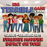 Evaluate Modifier Impact on Tone BIG TERRIBLE GAME - No Prep Grade 11 ELA Review