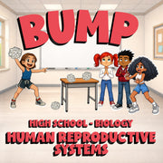 Human Reproductive Systems BUMP Science Game - No Prep Biology Review Activity