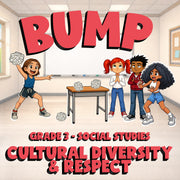 Cultural Diversity & Respect BUMP Socials Game - No Prep Grade 3 Review Activity