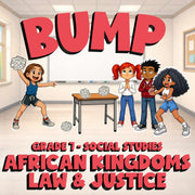 African Kingdoms Law & Justice BUMP Socials Game - No Prep Grade 7 Review
