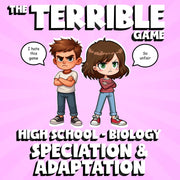 Speciation & Adaptation THE TERRIBLE GAME - No Prep Biology Science Review