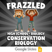 Conservation Biology FRAZZLED Science Game - No Prep Biology Review Activity