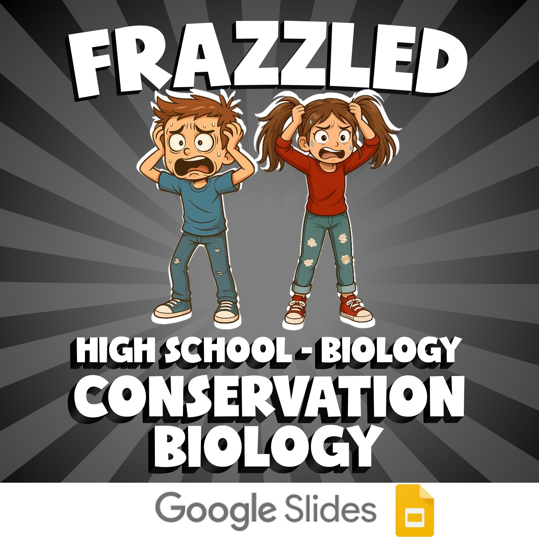 Conservation Biology FRAZZLED Science Game - No Prep Biology Review Activity