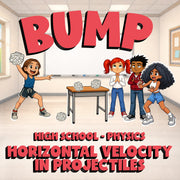 Horizontal Velocity in Projectiles BUMP Science Game - No Prep Physics Review