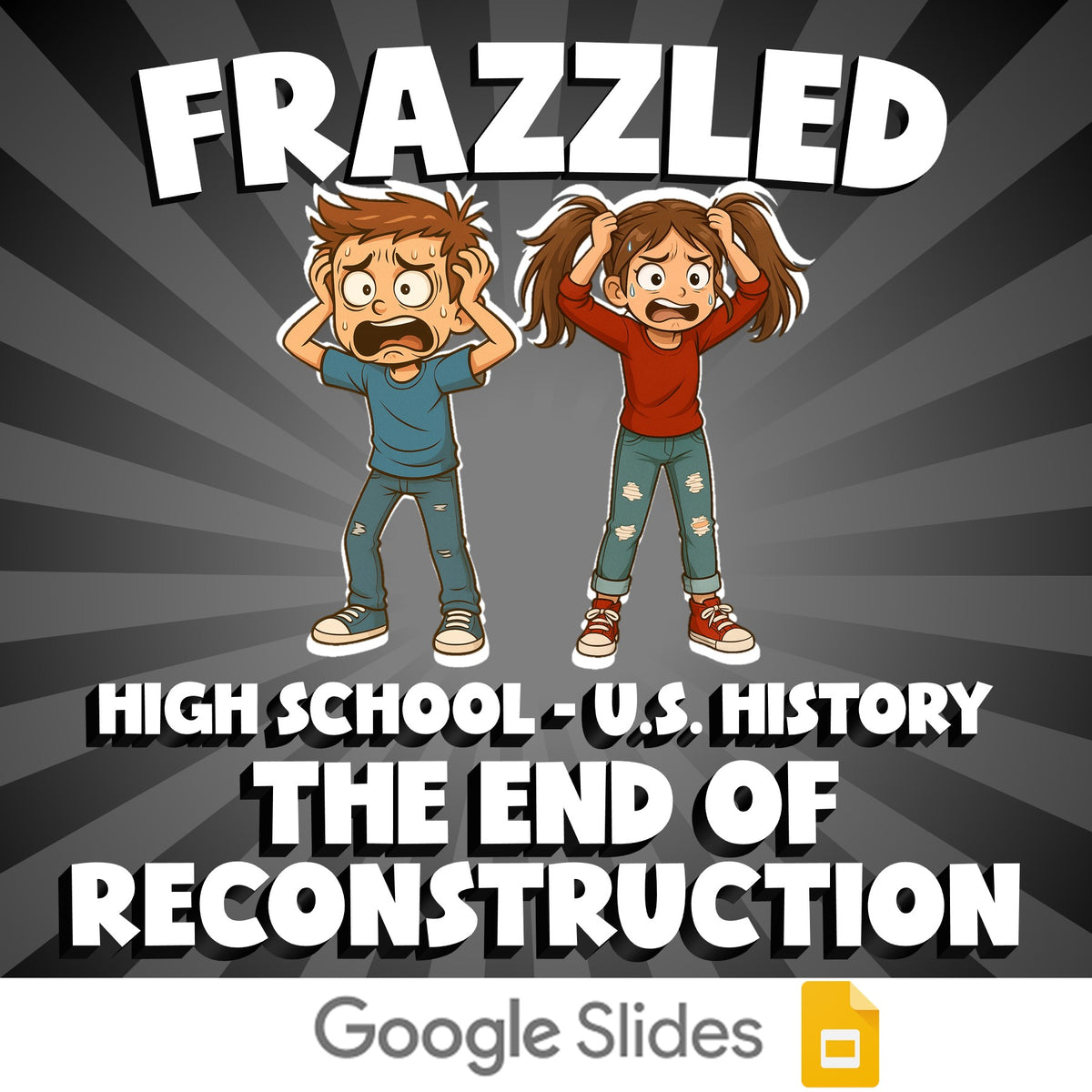 The End of Reconstruction FRAZZLED U.S. History Game - No Prep Review Activity