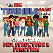 DNA Structure & Function BIG TERRIBLE GAME - No Prep Grade 9 Science Review