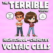 Voltaic Cells THE TERRIBLE GAME - No Prep Chemistry Science Review Activity