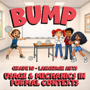 Usage & Mechanics in Formal Contexts BUMP ELA Game - No Prep Grade 10 Review