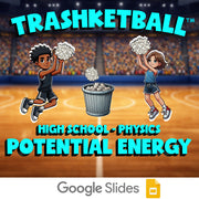 Potential Energy TRASHKETBALL Science Game - No Prep Physics Review Activity