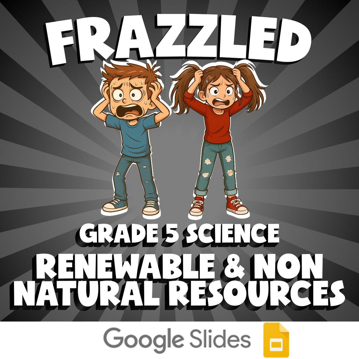 Renewable & Non Natural Resources FRAZZLED Science Game - No Prep Grade 5 Review