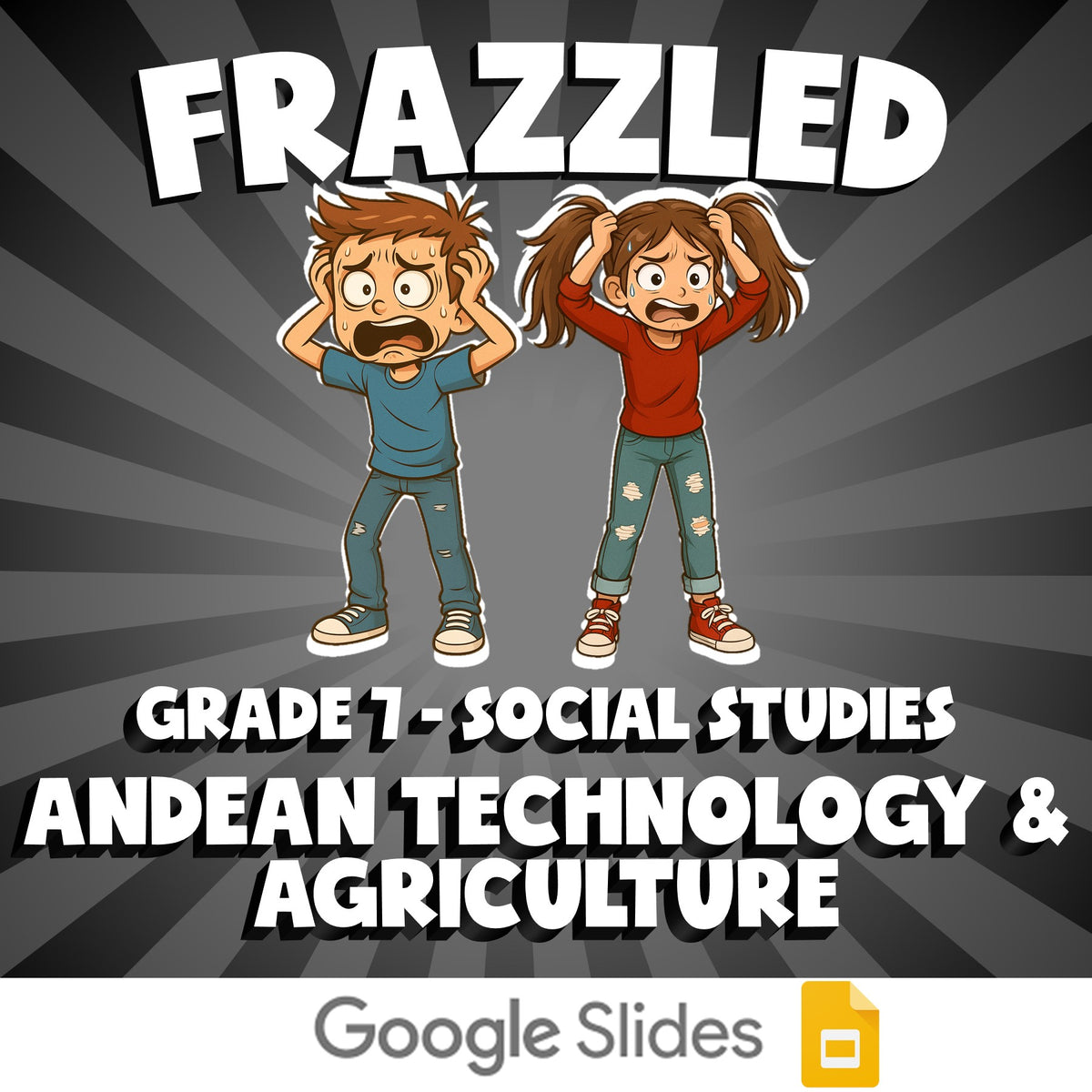 Andean Technology & Agriculture FRAZZLED Socials Game - No Prep Grade 7 Review