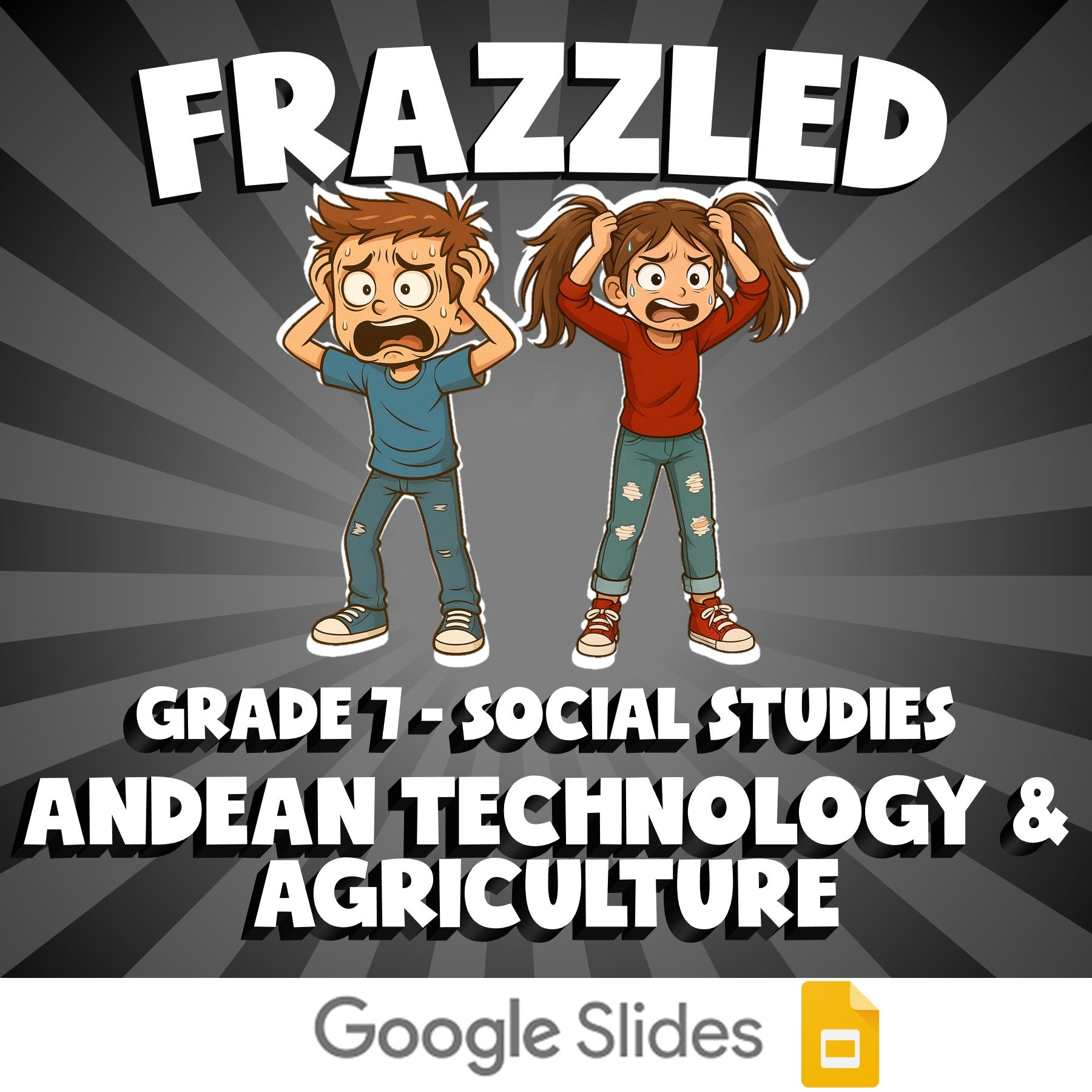 Andean Technology & Agriculture FRAZZLED Socials Game - No Prep Grade 7 Review
