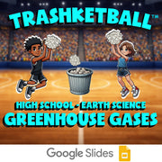 Greenhouse Gases TRASHKETBALL Game - No Prep Earth Science Review Activity